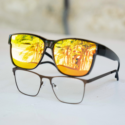 LumiShade® Men – Polarised Overlay Sunglasses