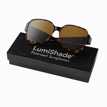 LumiShade® Leopard – Polarised Overlay Sunglasses